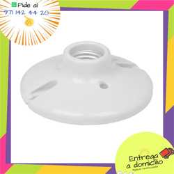 SOCKET DE PORCELANA, 4-1/2", CIRCULAR
